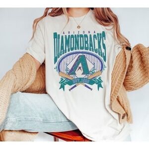 Vintage Arizona Diamondbacks Baseball Team Fan Retro T-Shirt